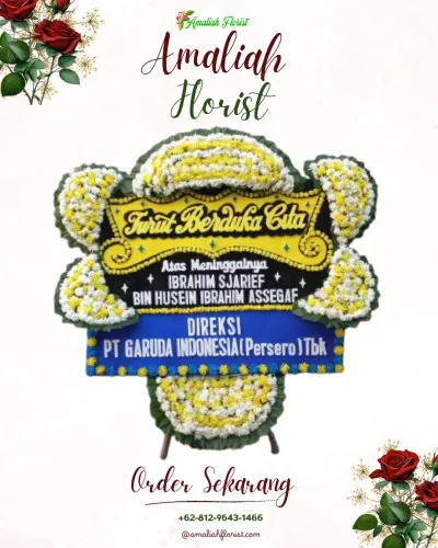 Papan Bunga Duka di Taraban